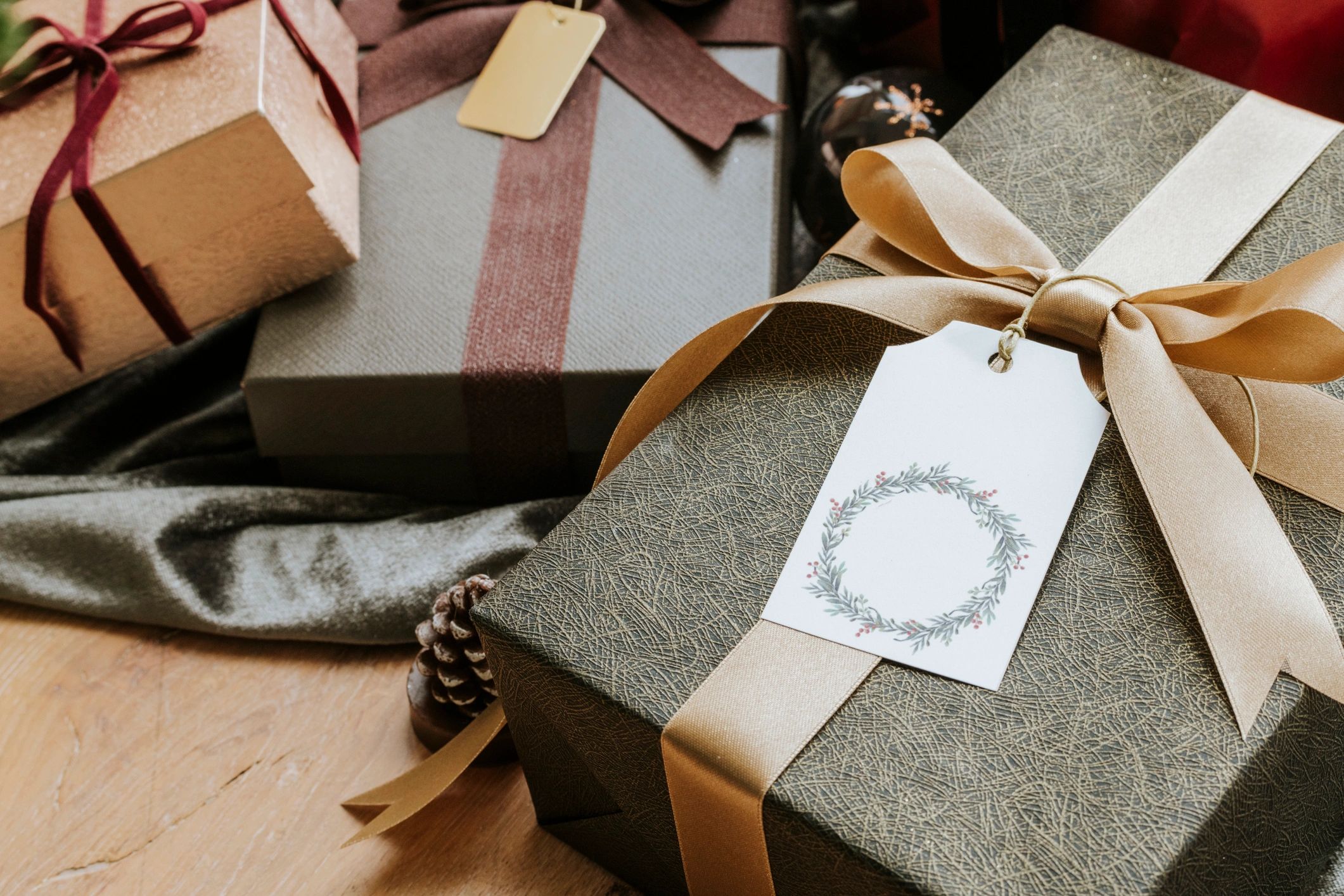 Gift box ready for custom personalization