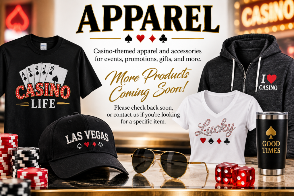 Casino Apparel & Accessories